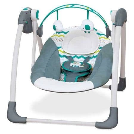 Silla Mecedora Para Bebes Reclinable Ajustable Con Musica