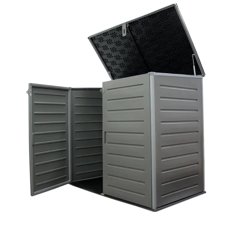 Bodega Jardin Tipo Baul Negro 1170 litros