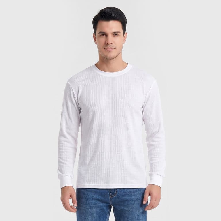 Polera Pijama manga larga Hombre 5634 Gris M