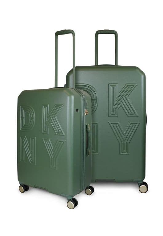 Pack 2 Maletas Donna Karan Remix M 20kg + L 23kg verde Verde L