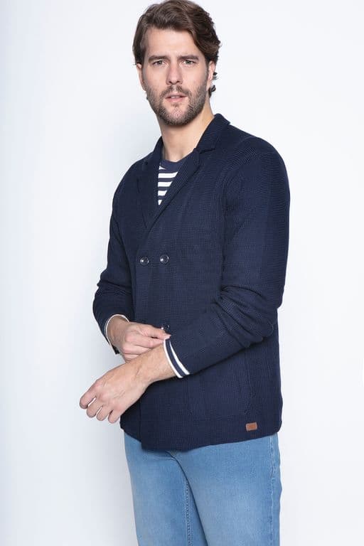 Cardigan Londres Azul Azul S
