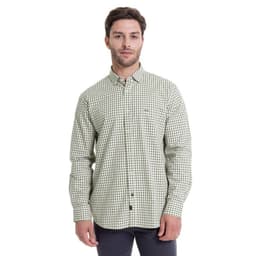 Camisa Cuadrille Regular Fit Oliva Claro Verde Oliva M