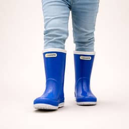 Bota de agua azul rey ribete blanco - Azul Azul 22