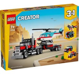 Creator Camion Plataforma Con Helicoptero