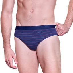 Slip Algodon Hombre 5421 Azul M