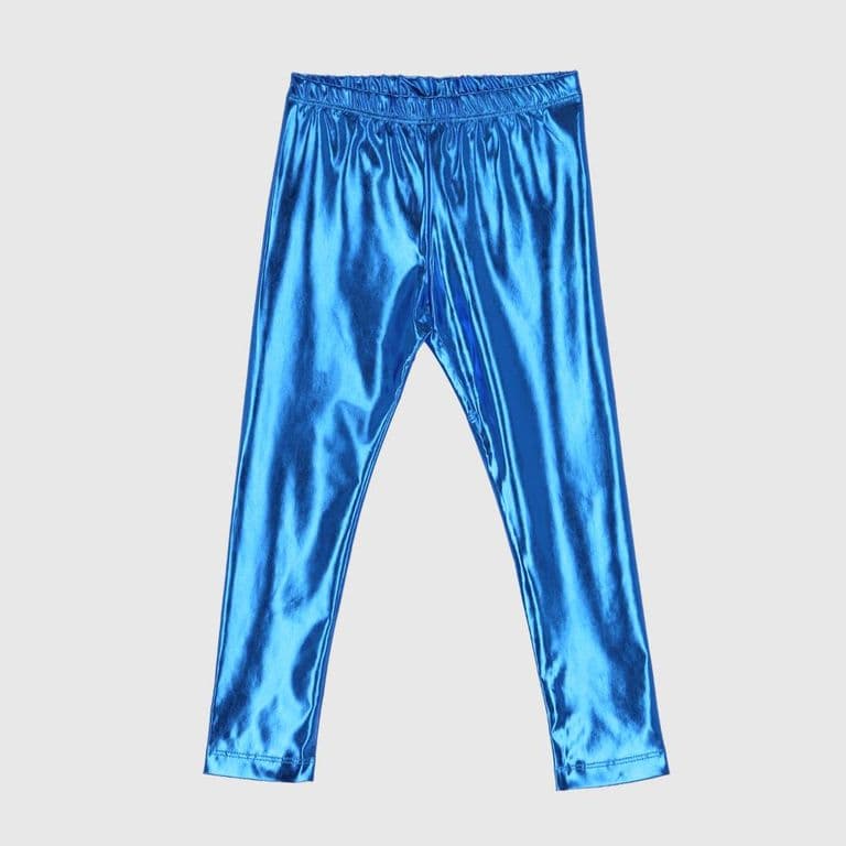 Calza metalizada azul - Azul Azul 12 MESES