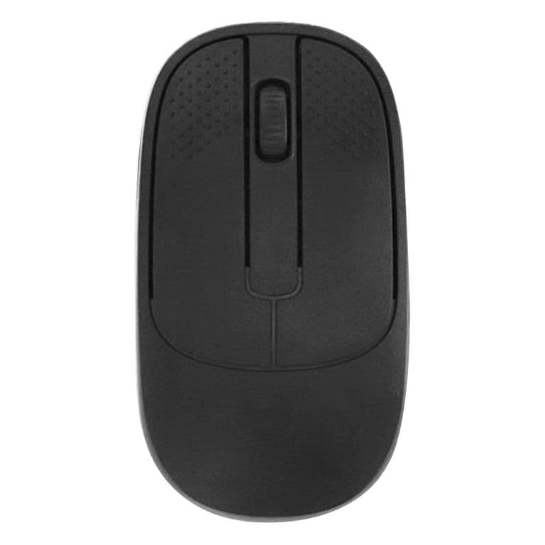 Mouse Inalambrico Recargable Bluetooth Receptor USB Negro Negro