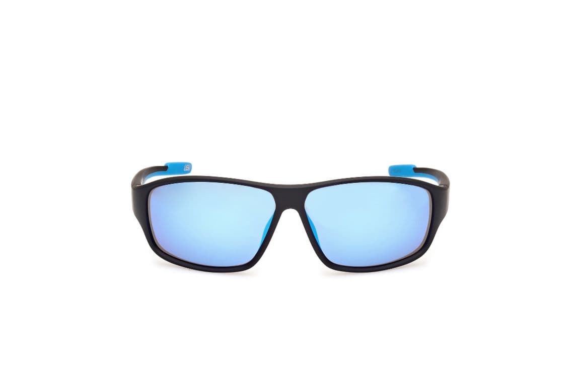 Lentes de Sol Negro Mate Espejados Negro M