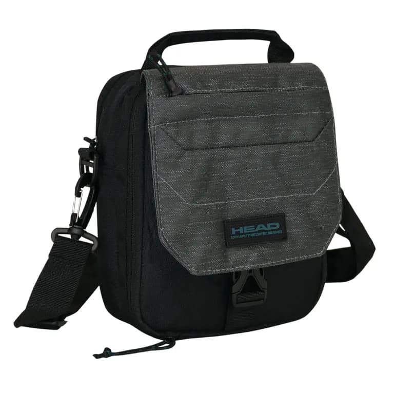 Bolso Pouch Boxing Melange Reverse Gris Oscuro Gris TALLA UNICA