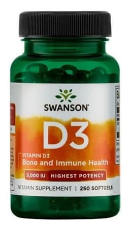 Vitamina D3 5000 UI 250 Soft