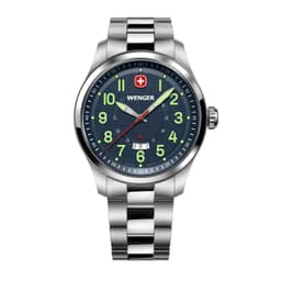 Reloj Terragraph dial azul 43 mm correa acero Azul TALLA UNICA