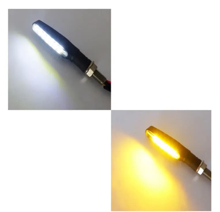 LUZ INTERMITENTE PARA MOTO DUO COLOR KICRY 15 LED
