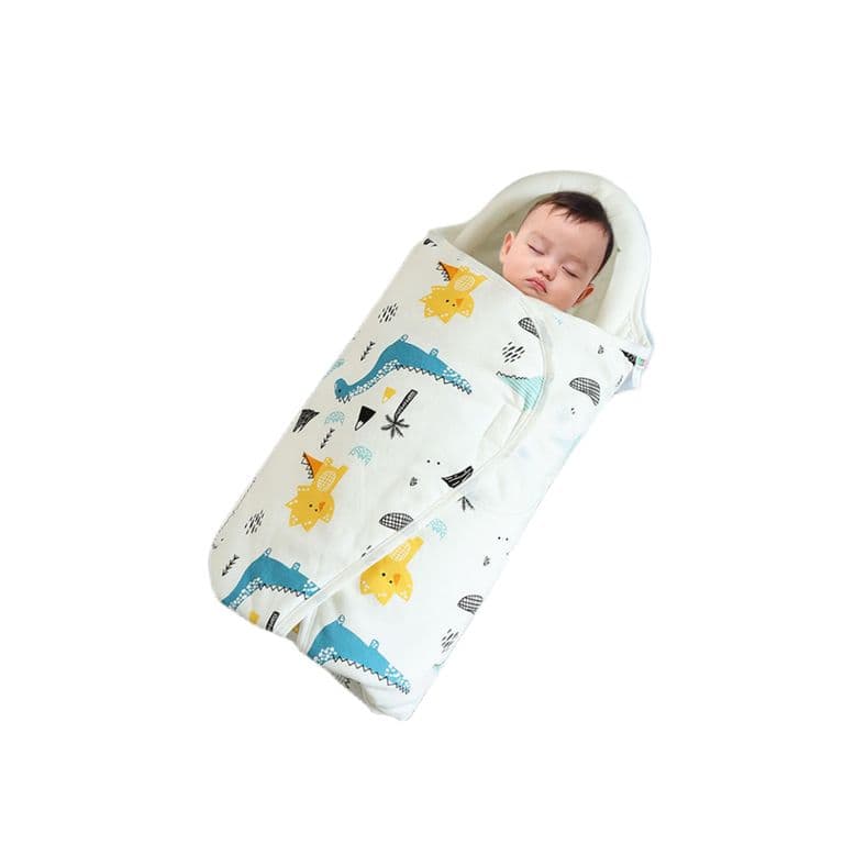 Manta y Saco De Dormir Premium Bebe 0 a 6 Meses Animales