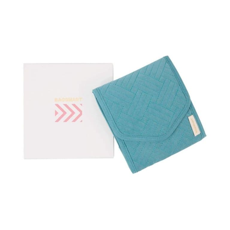 Organizador de Joyas Peri de Viaje Plegable Turquesa Turquesa M