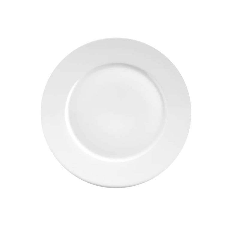 SET DE 6 PLATO DE POLICARBONATO BLANCO 23 cm IMAHE