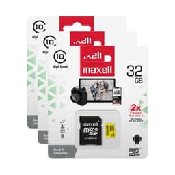 Pack 3 Tarjetas Micro SD 32GB CLASE 10
