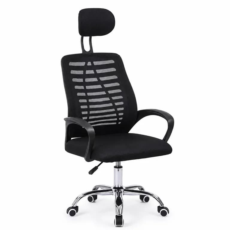 Silla Oficina Giratoria Respaldo Ergonomico Con Cervical