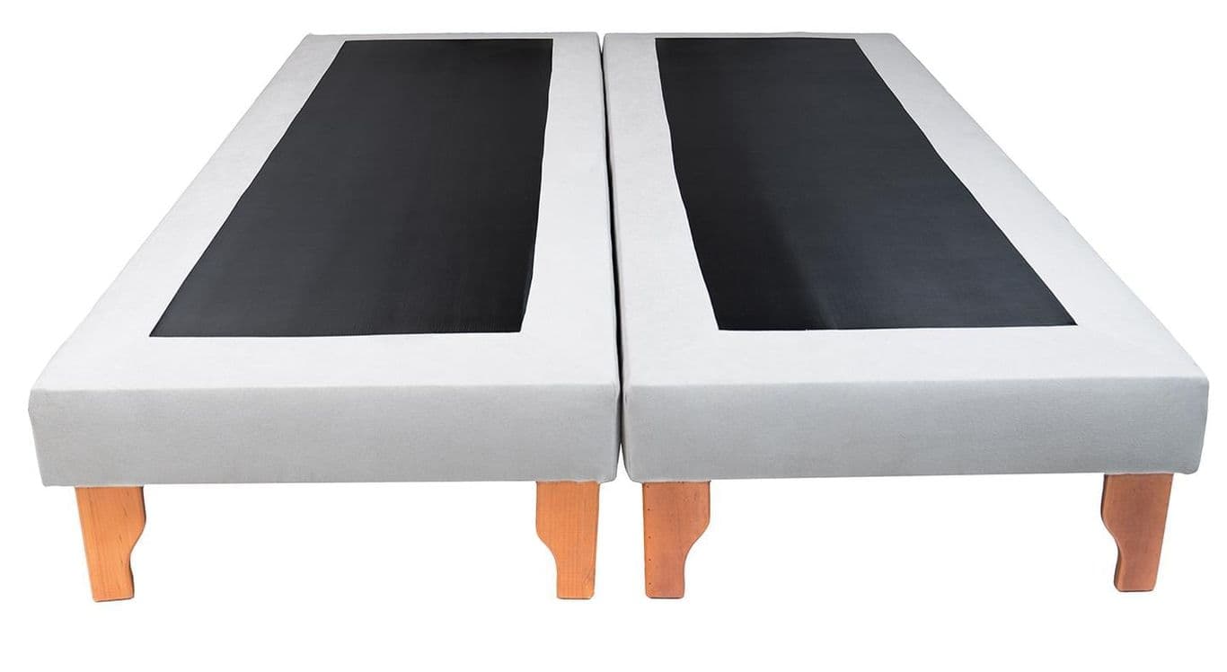 BASE KING EN LINO GRIS.
