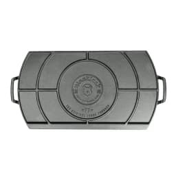 Plancha Doble Quemador Blacklock