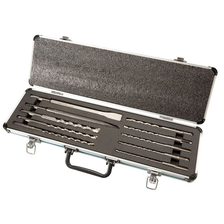 Set 10 Accesorios Puntos Y Brocas Sds Plus D-71990