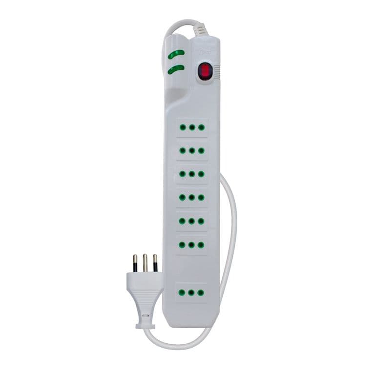 Alargador Protector De Voltaje Certificado 2.1 Metros - 9303