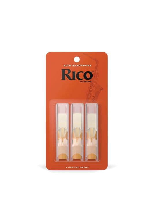 Canas Saxo Alto 3.0 pack 3 Rico RJA0330