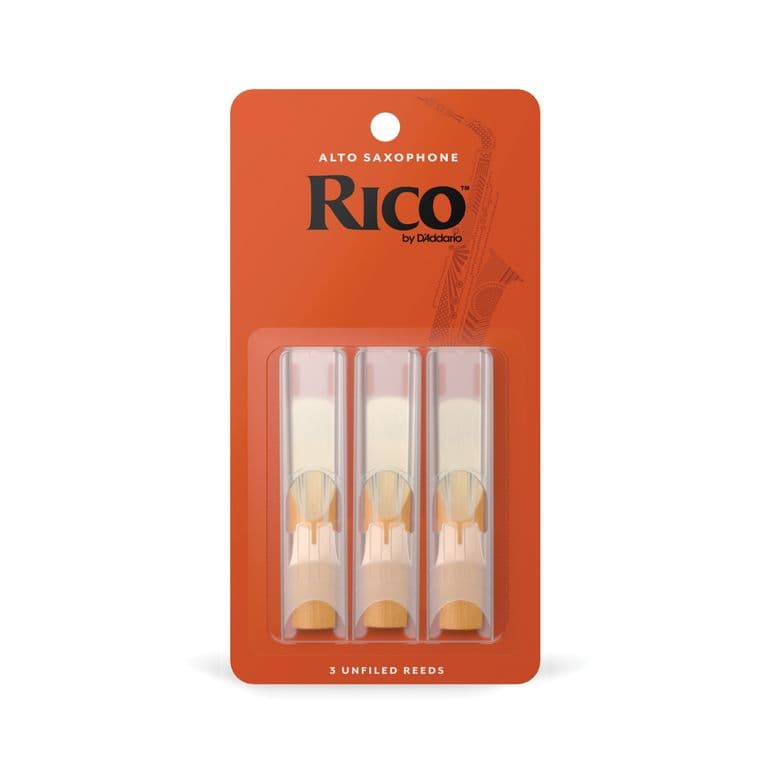 Canas Saxo Alto 2.0 pack 3 Rico RJA0320