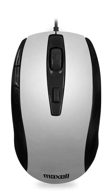 Mouse Optico 5 Botones USB MOWR-105 Gris