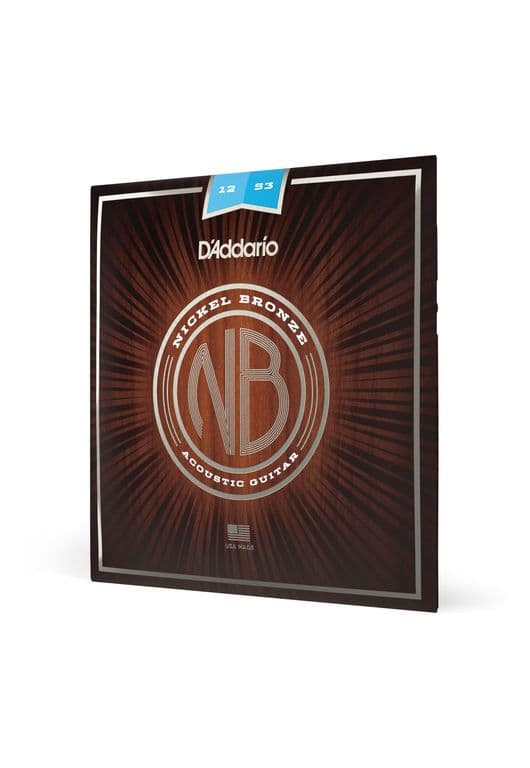 Set Cuerdas Guitarra Acustica Bronze 12-53 NB1253