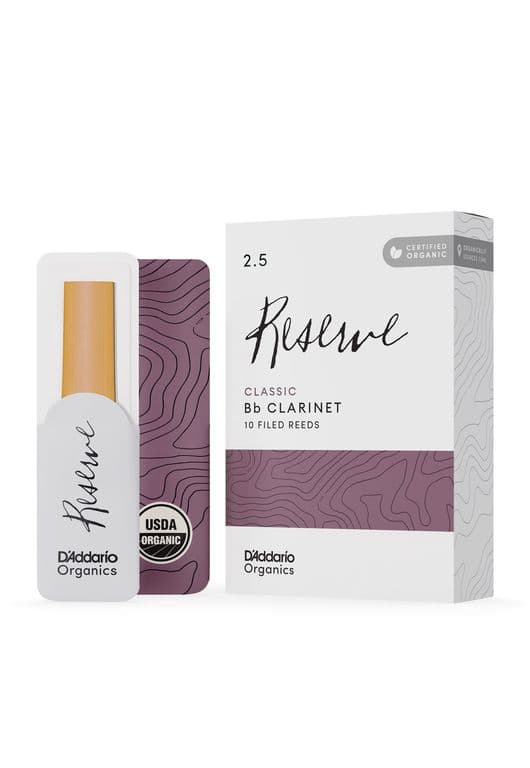 Canas Clarinete Bb 2.5 Organic Reserve Pack 10 ODCT1025