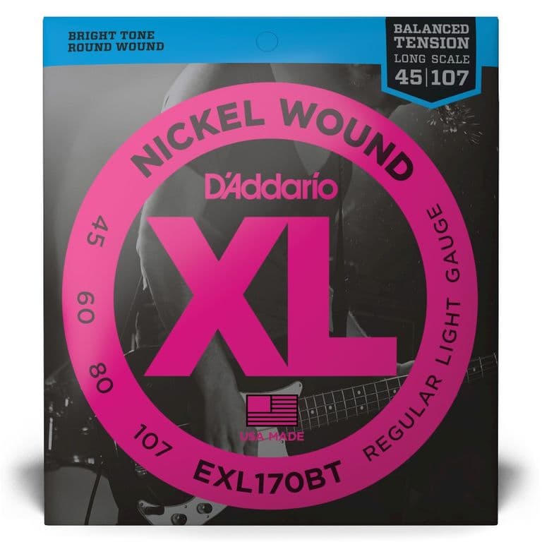 Set Cuerdas Bajo Electrico 45-107 EXL170BT