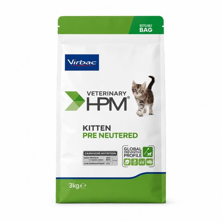 HPM Kitten Pre Neutered Cat 3 Kg - Alimento para Gatitos