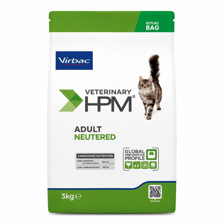 HPM Adult Neutered Cat 3 Kg - Alimento para Gatos Esterilizados