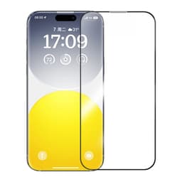 Lamina Protectora de Vidrio Templado HD compatible con iPhone 15 Plus
