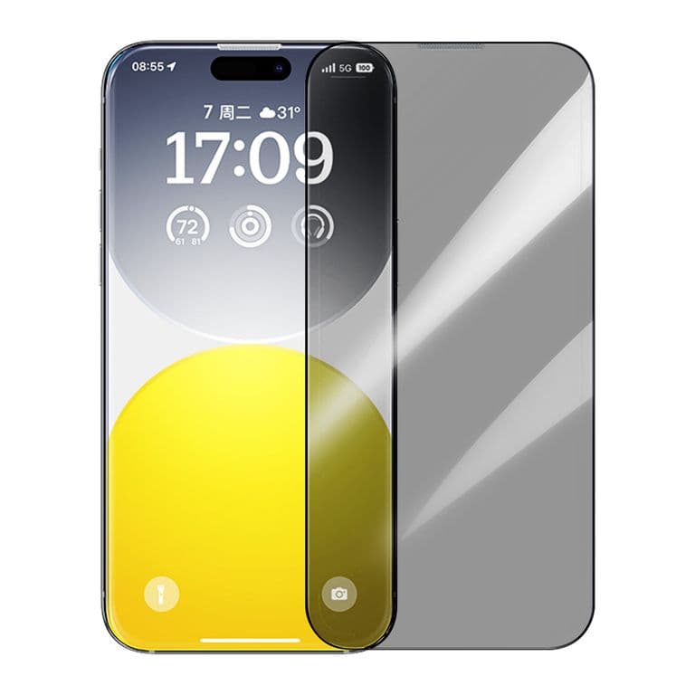 Lamina Protectora Anti Espia compatible con iPhone 15 Plus