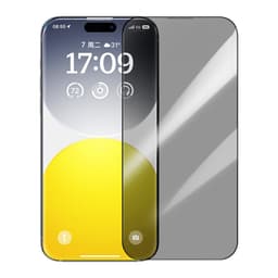 Lamina Protectora compatible con iPhone 15 Anti Espia Vidrio Templado