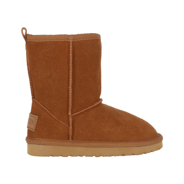 Bota Blast Cuero Ninos Cafe Cafe 25