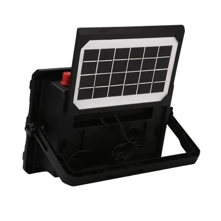 Proyector Reflector Led Con Panel Solar Desmontable 300w