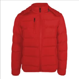 Parka Termica Sintetica Gorro Desmontable Artica Mujer Rojo XL