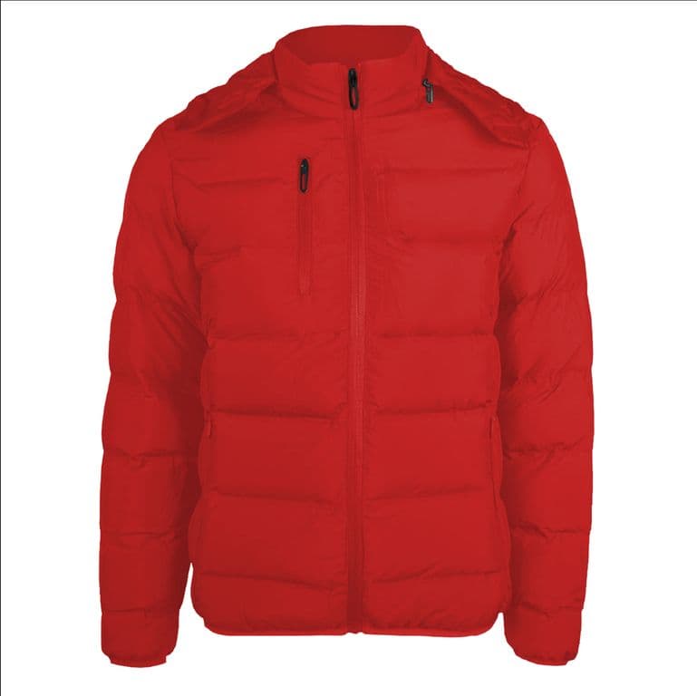 Parka Termica Sintetica Gorro Desmontable Artica Mujer Rojo M