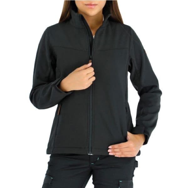 SOFTSHELL LOBA NEGRO Negro 2XL