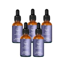 5 Serum Vitamina E y Acido Hialuronico 30 ml.