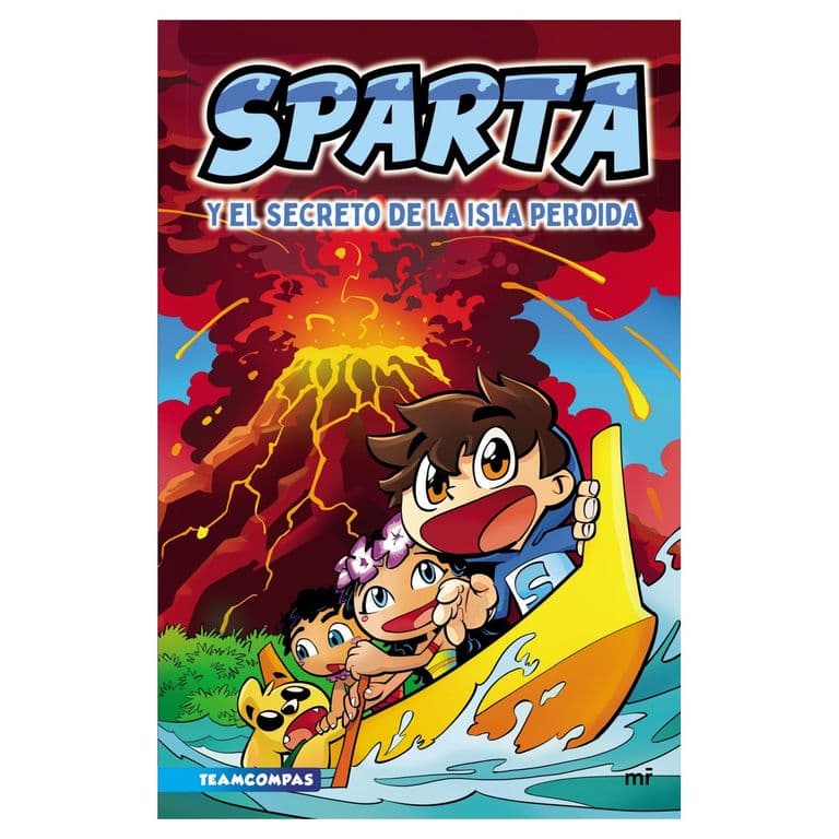 Libro - Sparta y el secreto de la isla perdida