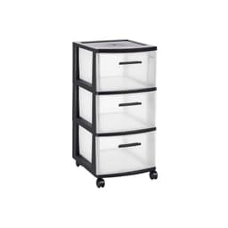 Cajonero 3 Niveles Eclypse Negro MQ