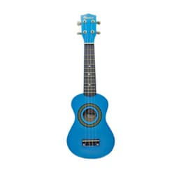 Ukulele 21 Pulgadas Con Funda Y Uneta Color Azul - SC