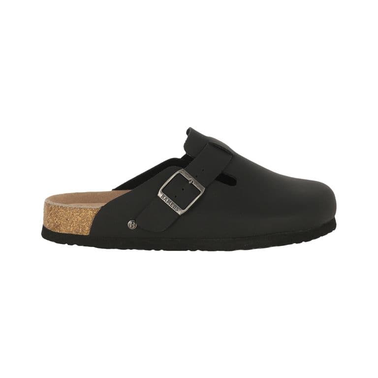Zueco Mujer Classic Buckle Negro Negro 35