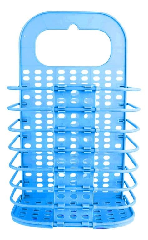 Cesta Bano Lavanderia Plegable Celeste 37x24x13 CM - Celeste