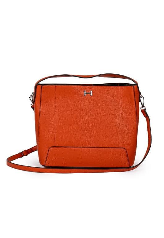 Cartera Ecocuero Mujer Rojo Naranja TALLA UNICA