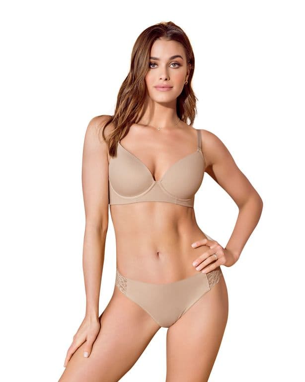 Calzon 012968 Brasilero Beige Beige S