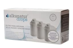 Pack 3 Filtros Jarra Purificadora De Agua Alkanatur, salud y bienestar